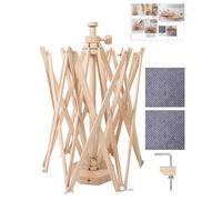 Generisch Garnregenschirm | Praktisches Häkel Zubehör Set Zum Garn Knäueln - Holz Garnspule Für Strick Und Häkelbegeisterte