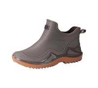 Generisch Gartenschuhe Herren - Vielseitige Regenschuhe Kurze Stiefel Slipper Outdoor Schuhe für den Täglichen Gebrauch Herren wasserdicht rutschfest Frühling