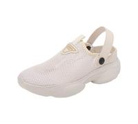 Generisch Geflochtene Schuhe Sneaker Damen Hands-Free Turnschuhe:Leichtgewichtige Atmungsaktive Slip on Bequeme Mesh Freizeitschuhe,schnürsenkel ohne binden Sportschuhe,Bequeme Laufschuhe