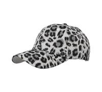 Generisch Geschenke Für Plain Sun Unisex Klassische Baseballmütze mit Leopardenmuster verstellbare Baseballkappen Schirmmütze Binden (Black One Size)