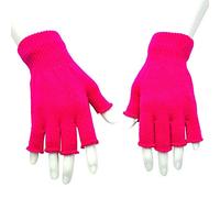 Generisch Häkeln warm Fingerlose Winterhandschuhe Unisex Halbfinger Strickhandschuh (One Size)