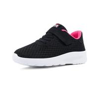 Generisch Hallenschuhe Kinder Jungen Mädchen Turnschuhe Sneaker & Sportschuhe Weisse Sohle 35 Ganzjahres Leicht Mesh Straßenlaufschuhe Atmungsaktiv Laufschuhe rutschfest Klettverschluss Sport Schuhe
