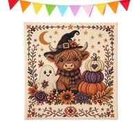 Generisch Halloween Embroidery Kit, DIY Kit, Needlework Craft Set