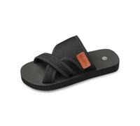 Generisch Hallux Valgus Flach Pantolette,Casual Hallux Valgus Flach Elegant und Bequem Freizeitschuhe Frauen Bequeme Orthopädische Support Orthotic Slides Sandalen Innen- und Außenbereich