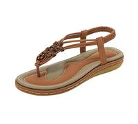 Generisch Hallux Valgus Schuhe Damen,Hausschuhe Damen Sommer Bequeme Pantoletten Sandals OrthopäDische Sandalen Bequem Waschbare Freizeitschuhe 39