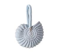 Generisch Handgewebte Muscheltasche, Damen Clutch, Geldbörse, | Hoboes Tragetaschen Handtasche für Hochzeit Cocktail Party Alltag Frauen Mädchen Geschenke Damen Abendtasche