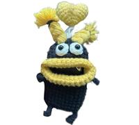 Generisch Handmade Crochet Key Case - Sausage Mouth Car Cover, Plush Yarn Holder | Knitted Soft Travel Lock Bag Accessory with Cute Handmade All Around Protection for Car Keys