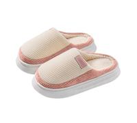 Generisch Hausschuhe Damen Plüsch Hauspuschen Frauen Herren Warme Kuschelig Plüschhausschuhe Für Hund Flauschig Pantoffeln Winterhausschuhe Fluffy Slippers Tier Damenhausschuhe Winter