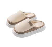 Generisch Hausschuhe Damen Plüsch Hauspuschen Frauen Herren Warme Kuschelig Plüschhausschuhe Für Hund Flauschig Pantoffeln Winterhausschuhe Fluffy Slippers Tier Damenhausschuhe Winter