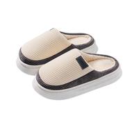 Generisch Hausschuhe Damen Plüsch Hauspuschen Frauen Herren Warme Kuschelig Plüschhausschuhe Für Hund Flauschig Pantoffeln Winterhausschuhe Fluffy Slippers Tier Damenhausschuhe Winter