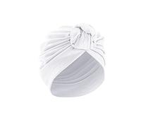 Generisch Head Muslim Bonnet Cancer Hat Wrap Cover Frauen Turban Schal Cap Baseball Caps Nähbücher Mützen (White, One Size)