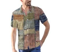 Generisch Hemd Herren leinen Hemden Herren Kurzarm Herren übergröße grünes Hemd Herren jeanshemd Herren Slim fit arbeitshemd Herren männer Anzug Herren Hemd kurz Anzug Herren Slim fit