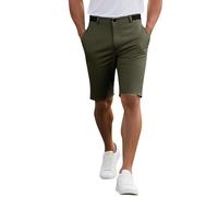 generisch Herren Casual Shorts Stretch Chino Hose Slim Fit Golfshorts Leichte Atmungsaktive Golfhose Mit Taschen Vintage Arbeitshorts Schnelltrocknende Sommerhose Einfarbig Freizeithose