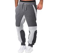 Generisch Herren Hose Chino Cargo Hose Freizeithose Baumwolle Sporthose Kordelzug Sweatpants mit Taschen Arbeitsjogginghosen Männer Hose Schwarz Herren Chino Laufhose Herren Lang