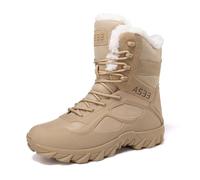 Generisch Herren Outdoor High Top Warm Tactical Military Stiefel Wander- und Trekkingstiefel