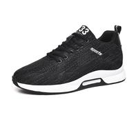 Generisch Herren Schuhe Mesh Elevator Turnschuhe Sommer Schnürung Trekkingschuhe Atmungsaktiv Outdoorschuhe Walkingschuhe Laufschuhe Leicht Orthopädische Sneaker für Fußgewölbeunterstützung