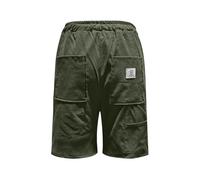 Generisch Herren Shorts, Sweatshorts Herren, Shorts Sommer Freizeit Stretch Elastische Taille Mit Taschen Fashion Arbeitshose Kurze Hosen Täglich Casual Jogginghose Mode Leichte Bequem Sommer Shorts