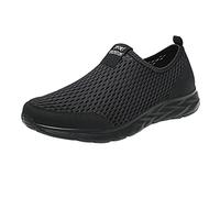 Generisch Herren Sneaker Atmungsaktiv Turnschuhe Leicht Laufschuhe Sportschuhe Herren Schuhe,Trekkingschuhe Herren Sommer,Slip On Sneaker Herren,Atmungsaktive Sportschuhe Mesh Leichte Freizeitschuhe