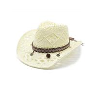 Generisch Herren Sonnenhut, Strohhut Unisex Damen & Herren Luftig Panamahut Sonnenschutz Sonnenhut Outdoor Cowboyhut Anglerhut Faltbar Farmerhut Westernhut Festival Uv-Schutz Fischerhut