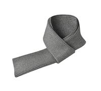 Generisch Herren Strickschal Weicher Warmer Winterschal Geschenke für Männer Kaschmir Strickschal Wollschal mit Merinowolle und Kaschmir Winterschal Made Schwarz