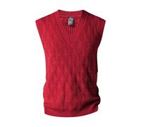 generisch Herren Strickweste Pulunder Ärmellos Zopfstrick V-Ausschnitt aus Wollmischung Herren Strick Pullunder V-Ausschnitt, Jacquard Strickweste, Strickpulli Herren Ärmellos