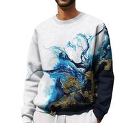 Generisch Herren Sweatshirt Raglan Sweat Langarm Crew Neck Basic College Sweatjacke Casual Colourblock Herren Sweater Ohne Kapuze Sweatshirt Herren Schwarz 100% Baumwolle Sweat Shirt