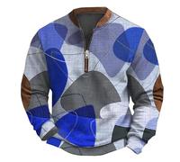 Generisch Herren Sweatshirt Raglan Sweat Langarm Crew Neck Basic College Sweatjacke Casual Colourblock Kapuzen-Sweatshirt Sweatjacke Herren Schwarz Ohne Kapuze Leichter Sommer Pullover Herren