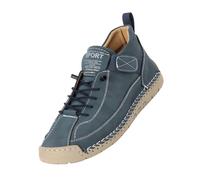 Generisch Herren Und Damen Lederschuhe,Herren Freizeitschuhe Wasserdicht,Herrenschuhe Große Größen,Schnürschuhe Leder Bequem,Dicke Sohle rutschfeste Schnürschuhe,Arbeitsschuhe Leicht Sportlich