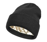 Generisch Herren Wintermütze Damen Arbeitsmütze Cap Beanie Mütze Baumwolle Fleecemütze Warm Strickmütze Warme Schwarz Schwarze Reflektierende Beige Mutze Für