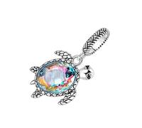 Generisch Herzförmige kleine Tieranhänger Kollektion, 2 cm, leichter Anhänger für Halskette, Armband, Dekoration, leichter silberner Hundeanhänger