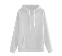 Generisch Hoodie Damen Sweatshirt Jacke Oversized Sport Oberteile Oversize Kuschel-Fleece-Pullover Für Bluse Schwarz Weiß Gemustert Tshirt Rosa T-Shirt Fitness Deckenpullover XXL Gestreiftes Warmer