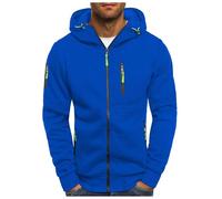 Generisch Hoodie Herren, Sweatjacke Herren Zipper Hoodie Pullover mit Kapuze Langarm Casual Sweatshirt Jacke Kapuzenpullover mit Reißverschluss Kapuzenjacke Herren Sport Style Hoodies Sportjacke