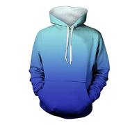 Generisch Hoody Herren Mit KapuzeHoodie Sport Green Hoodie Mens Kapuzenshirt Backprint Oversized Sweatshirts & Kapuzenpullover Für Thermo Oversize