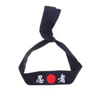 Generisch Japanisches Stirnband für Männer mit Ninja Print Koch Kopftuch aus Baumwolle Sushi Koch Bandana für Küchenpersonal und Japanische Kostüme