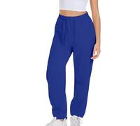 Generisch Jogginghose Damen Baggy Low Waist Sporthose Laufhose mit Drawstring Yogahose Cinch-Bottom Sweatpants Athletic Fitnesshose Workout Trainingshose Lang Jogging Hose Comfort Loungehose