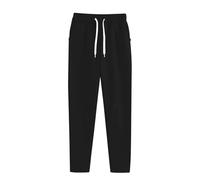 Generisch Jogginghose Damen Lang mit Gummizug Sporthose Damen Baggy High Waist Joggpants Damen Elegant mit Kordelzug Hosen Frauen Jogging mit Taschen Damenhose Jersey Hose Einfarbig Freizeithose