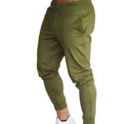 Generisch Jogginghose Herren Slim Fit Laufhose Stretch Jogginghose Elastische Taille Mit Kordelzug Freizeithose Bequem Outdoor Hosen Sporthose Yogahose Lang Herrenhose Leichte Sweatpants Für Alltag