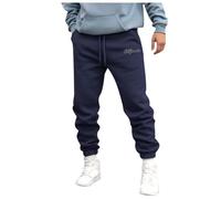 Generisch Jogginghose Jungen Herren Jogginghose grau Baggy, Sporthose mit innenhose Freizeithose kurzgröße 30 Trainingshose 3/4 lang grau Schwarze Cargohose Fahrradhose lang