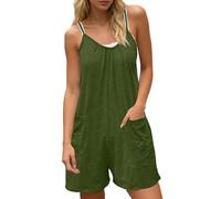 Generisch Jumpsuit Damen Elegant Kurz Eleganter Zweiteiler Festlich Festlicher Sommer Hochzeit Overall Hosenanzug Modern Kurzer Sportlich