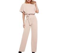 Generisch Jumpsuit Damen Sommer Lang Anzug Overall Festlich Hochzeit Jampsuit, Elegant Jumpsuits Für Festliche Hosenanzug Sportlich Große Größen Elegante Hosenanzüge Lässiger