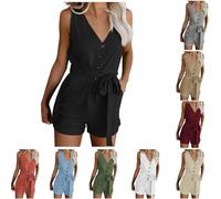 Generisch Jumpsuit Kurz Damen Anzug Elegant Festlich Für Hochzeit Kostüm Jumpsuits Festliche Kleidung Große Größen Festlicher Zweiteiler Sommer Overall Elegantes Outfit Jampsuit,