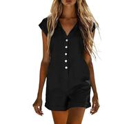Generisch Jumpsuit Kurz Damen Sommer Elegant Overall Festlich Hochzeit Hochzeitsgast Zweiteiler Große Größen Festliche Damenmode Jumpsuits Für Kleidung Elegante Kostüm Kurzer Hosenanzug