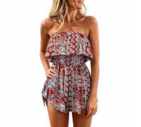 Generisch Jumpsuit Kurz Damen Sommer Hosenanzug Grün Elegant Sportlich Overall Festlich Hochzeit Outfit Elegante Hosenanzüge Festliches Festlicher Große Größen Kurzer Lang Festliche Kleidung Leichter