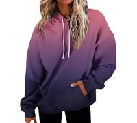 Generisch Kapuzenpullover Damen Hoodie Sweatshirt mit Kapuze Pullover Pulli Herbst Langarm Oberteile Hoodie Mit Reißverschluss Damen Hoodie Lang Damen Arbeitsjacke Damen Fleece