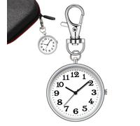 Generisch Keychain Watch - Key Buckle Backpack Watch | Watchs Pendant, Stylish Exquisite Clip Watchs Bag Charm for Families, Holidays, Friends