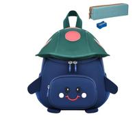 Generisch Kids Backpack - Diving Cloth | Mushroom School Bag | Cute Waterproof Mini Backpack with Anti Lost Rope for Girls, Daycare, Preschool, Travel, Park, Camping, Picnic and Daily Use
