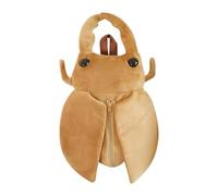 Generisch Kids Travel Backpack, Plush Animal Bag, Boys Beetle Backpack, Girls Plush Bag, Travel Plush Backpack, Everyday Use Backpack, Cute Animal Bag, Beetle Design Backpack, Soft Plush Backpack