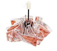 Generisch Kids Umbrella, Child Weather Shield Accessory, Capybara Cartoon Clear Bubble Canopy, with Folding Quick Dry Frame, for School Travel Outdoor Protection, Birthday Daily Use