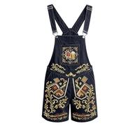 Generisch Kinder Lederhose Oktoberfest Kinder, Kurze Trachtenhose Im Landhaustil Hochwertige Verarbeitung Mit Stickerei Und Brotzeitfalte