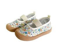 Generisch Kleinkind Baby Jungen Mädchen Schuhe Flache Schuhe Bao EIN Fuß Off Mädchen Leinwand Schuhe Baby Weiche Sohle Casual Schuhe einfache Mode Unisex (Khaki, 28 Little Child)